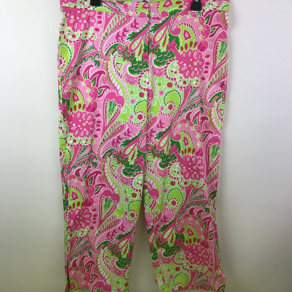 Island Republic Capri Pants Size 12 Bright Colors